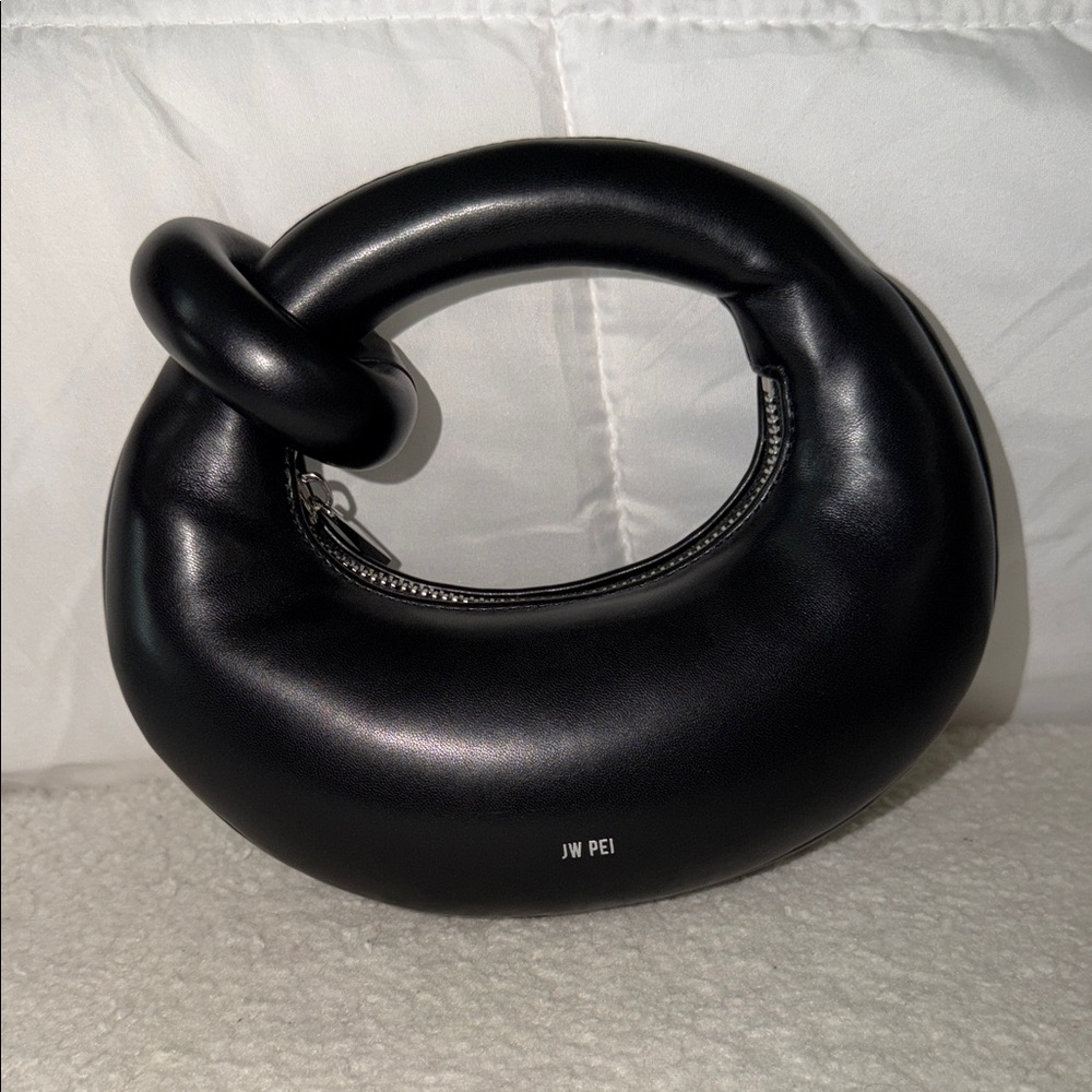 JW PEI Black Circular Handbag